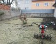 Zapravení zmulčovaného původního porostu do půdy